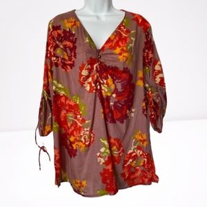 World Market Bohemian Blouse Large/XL